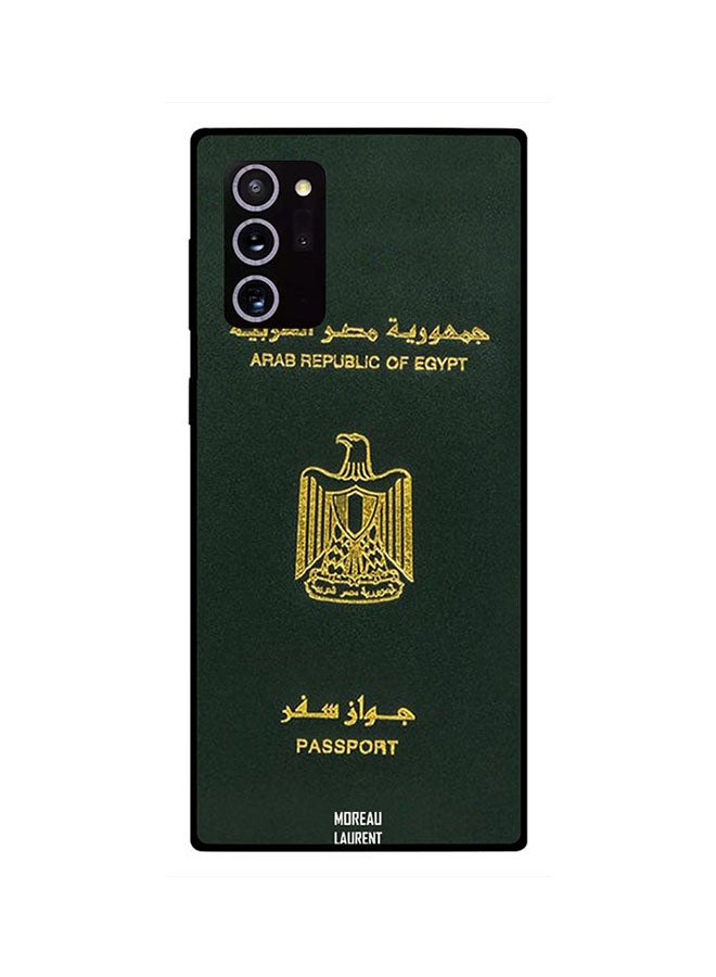 Moreau Laurent Protective Case Cover For Samsung Galaxy Note 20 Ultra Green