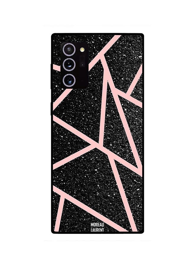 Moreau Laurent Protective Case Cover For Samsung Galaxy Note 20 Ultra Black/Pink 