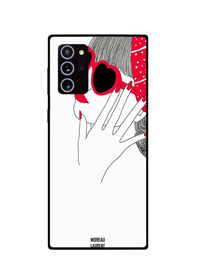 Moreau Laurent Protective Case Cover For Samsung Galaxy Note 20 Ultra White