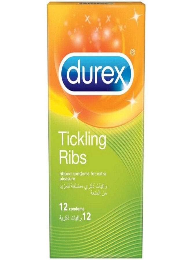 دوريكس واقيات ذكرية مضلعة من 12 قطعة