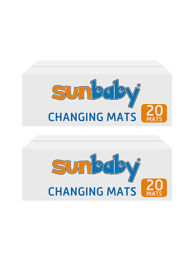 SunBaby - Pack Of 40 Disposable Changing Mat - Image 1