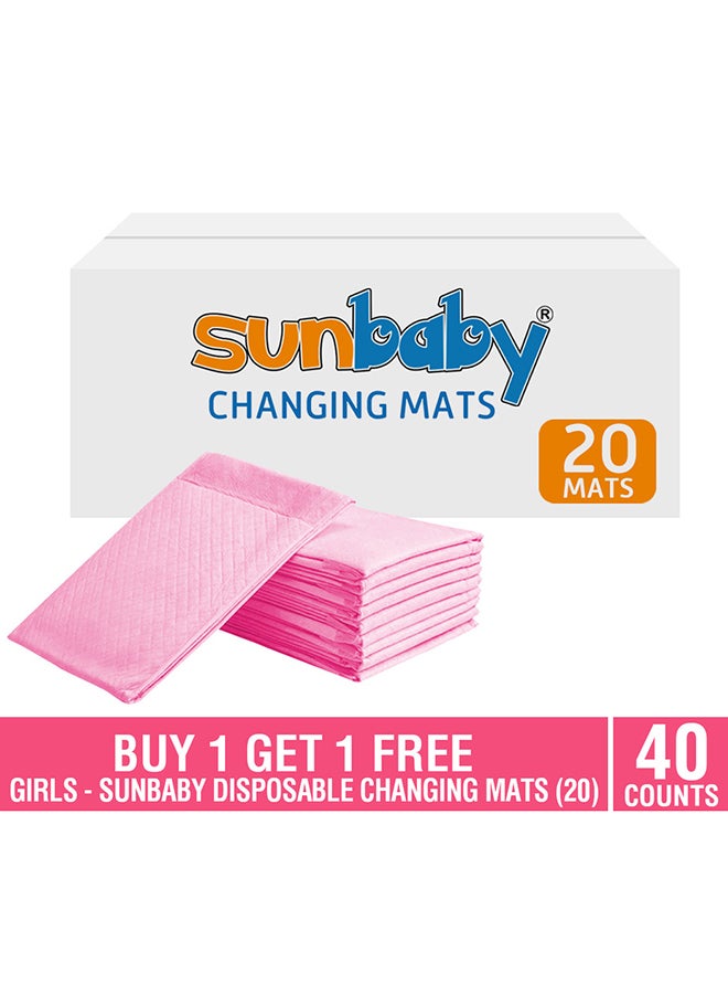 SunBaby - Pack Of 40 Disposable Changing Mat - Image 1