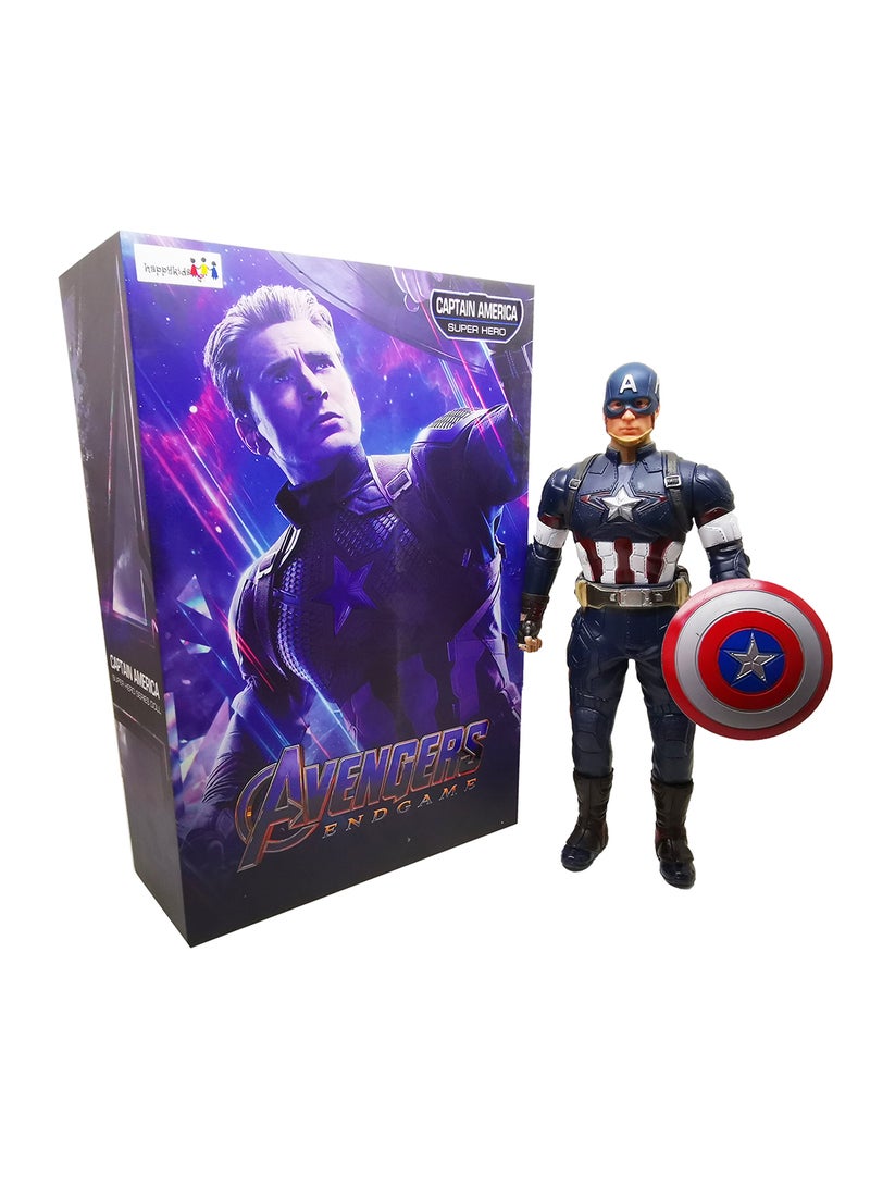 هابي كيدز مجسم شخصية كابتن أمريكا - Image 2