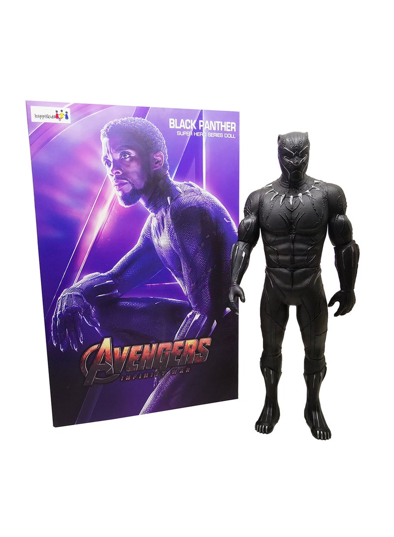 Happy Kids - Black Panther Action Figure - Image 1