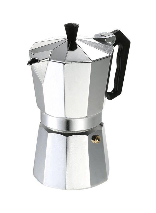 Generic - Espresso Percolator Coffee Maker Silver/Black - Image 1
