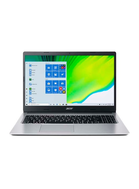 A3 Laptop With 14-Inch Full HD Display, AMD Ryzen 3 3250U Processer/8GB RAM/256GB SSD/Intel UHD Graphics/Windows 10 English Silver