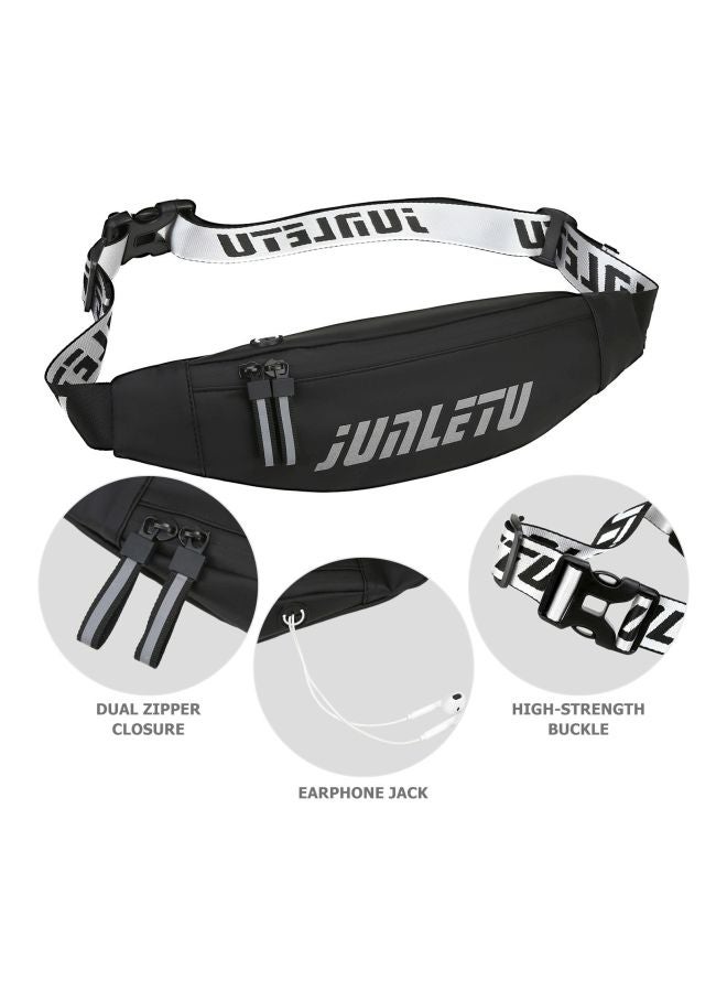 جونليتو حقيبة خصر عاكسة ومقاومة للماء مناسبة للركض 38x13x1سم - Image 3