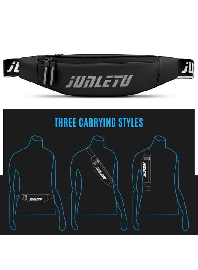 جونليتو حقيبة خصر عاكسة ومقاومة للماء مناسبة للركض 38x13x1سم - Image 4