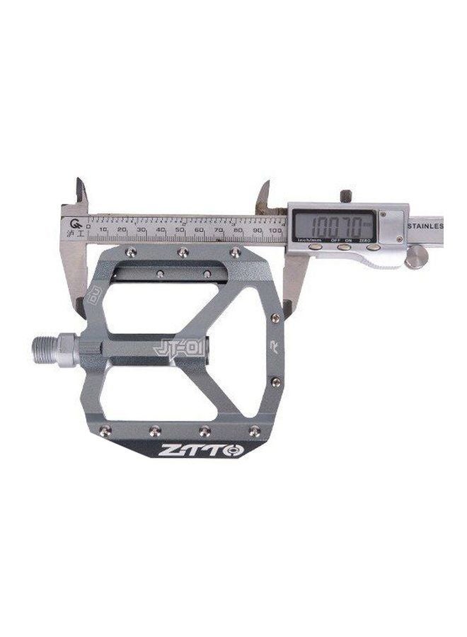 زد تي تي أو طقم دواسات دراجة من سبيكة الألومنيوم مكون من زوج واحد 13x11x5.5سم - Image 2