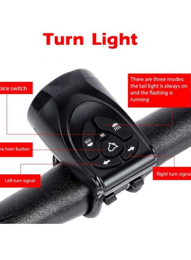 ويست بايكنج ضوء دراجة خلفي مزود منفذ USB للشحن بجهاز تحكم عن بعد Tail Light (10x2.8), Remote Control (5.8x3.6)سم  - Image 5