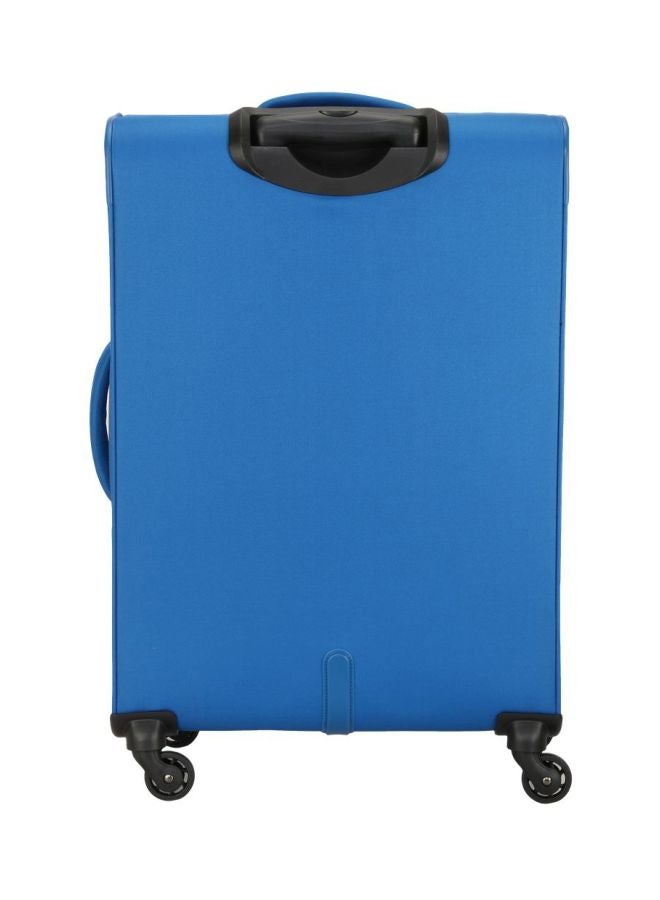 AMERICAN TOURISTER - Duncan 4-Wheels Soft Medium Check-In Luggage Trolley Blue - Image 1