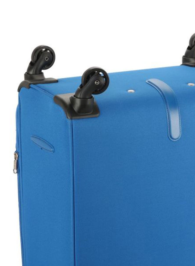 AMERICAN TOURISTER - Duncan 4-Wheels Soft Medium Check-In Luggage Trolley Blue - Image 1