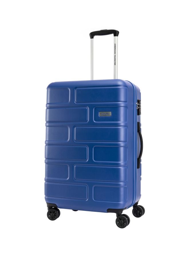 AMERICAN TOURISTER - Bricklane 4-Wheels Hardside Medium Check-In Luggage Trolley Blue - Image 1