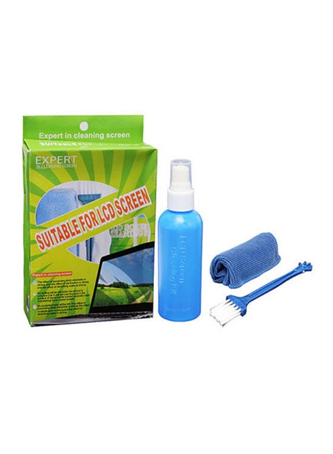 Screen Cleaning Kit For LCD/LED/Laptop Screen Blue