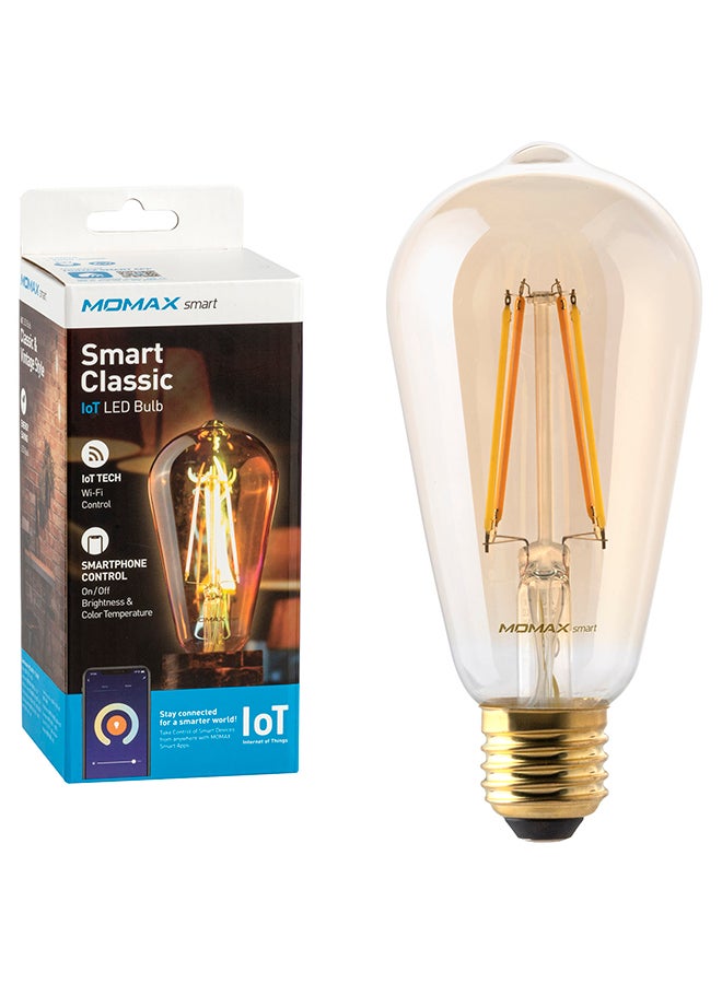 Momax - Vintage Style LED Bulb Warm White - Image 1