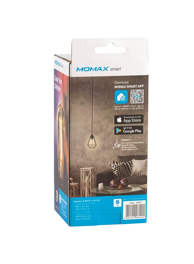 Momax - Vintage Style LED Bulb Warm White - Image 1