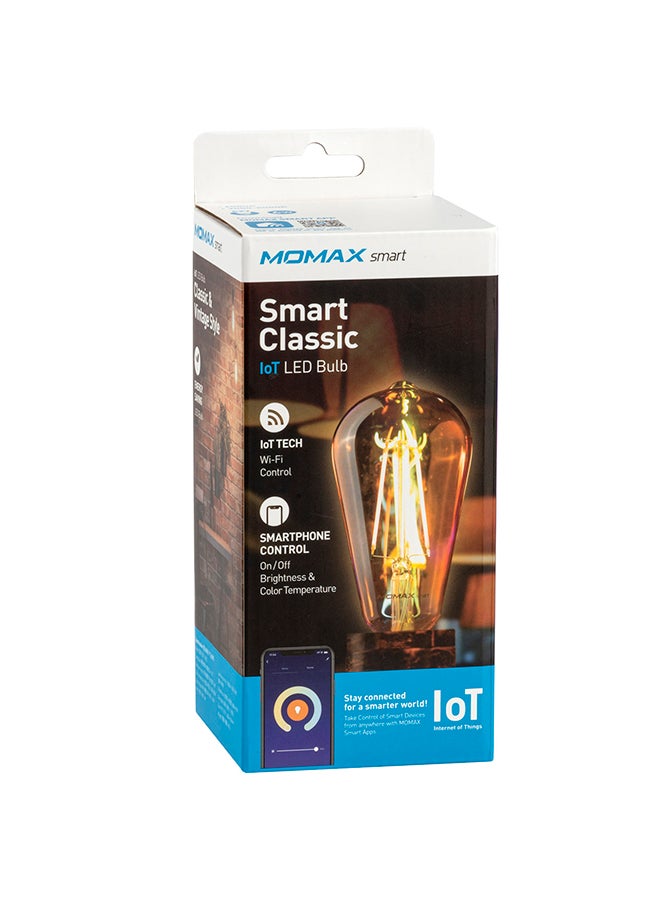 Momax - Vintage Style LED Bulb Warm White - Image 1