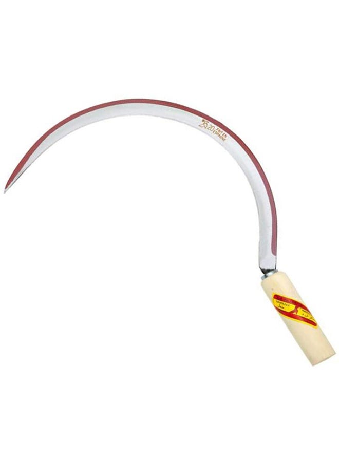 La Pajarita Lightweight Gardening Grass Sickle With Wooden Handle multicolour 42×23×23cm