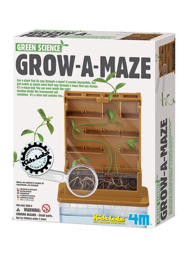 4m Kids Labs/Green Sci-Grow-A-Maze - Image 2