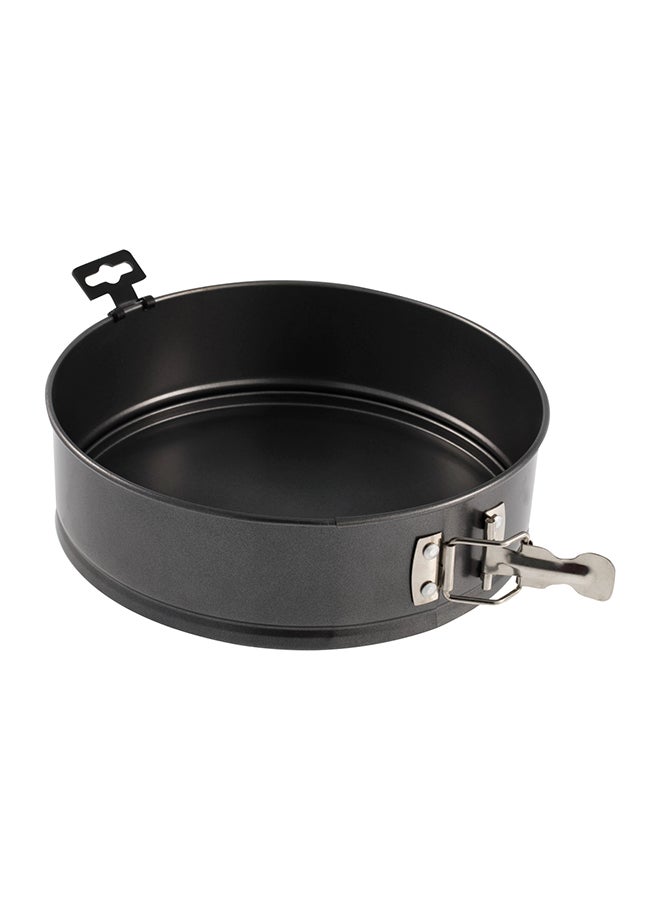 Home Box - Brist Bake Tin With Removable Bottom Black 24x7cm - Image 1