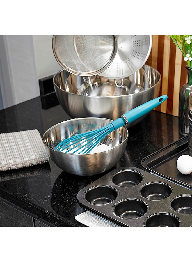 Home Box Stainless Steel Serving Bowl Silver 20cm - Image 3