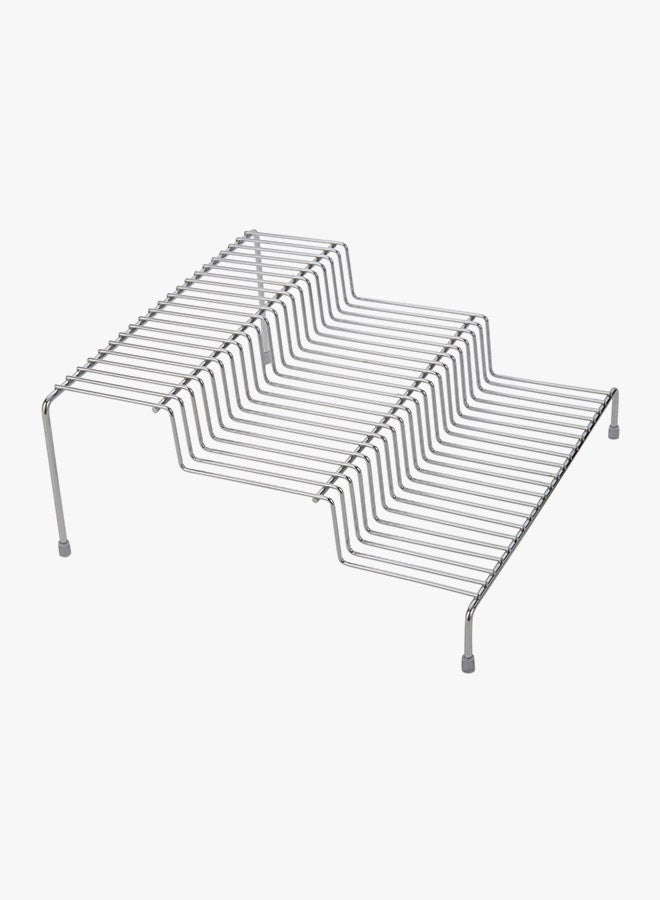 Home Box 3-Shelf Rack Silver 25.4x10.8x24centimeter  - Image 2