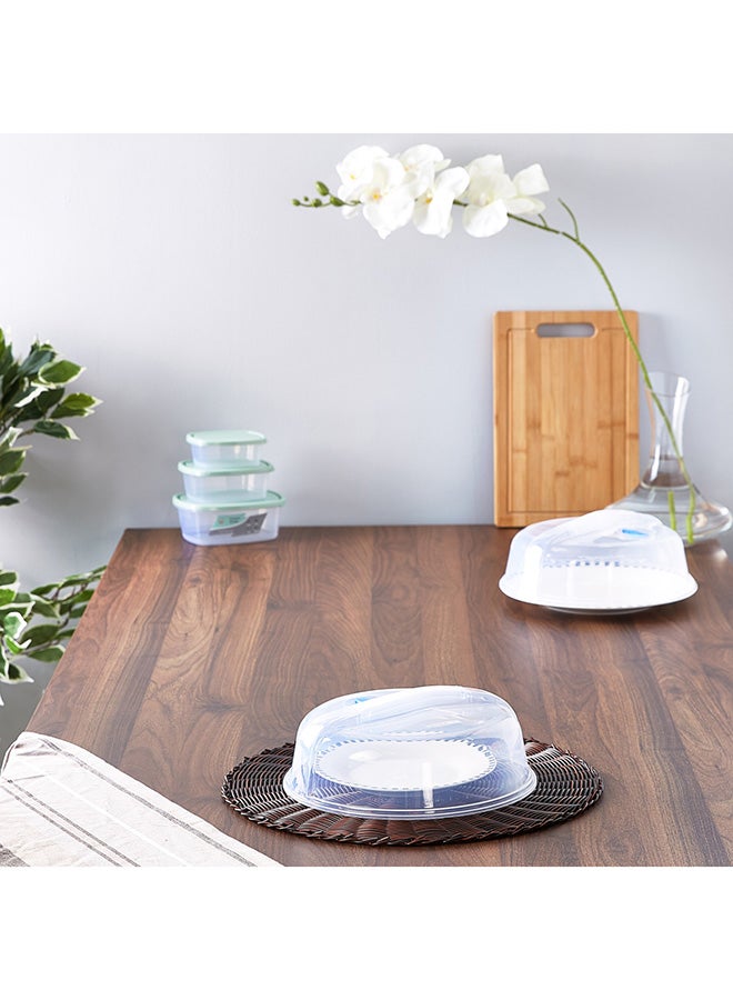 Home Box 2-Piece Spectra Food Cover Set Clear 20cm  - Image 4