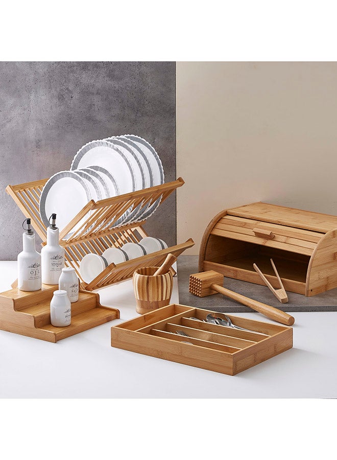 Home Box Bamboo Meat Tenderizer Beige 35cm - Image 4