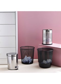 Cosmoplast 15L Round Waste Paper Basket (Colour May Vary)  - Image 5