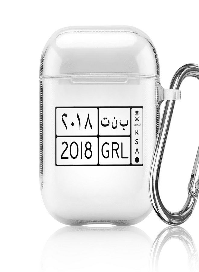 Stylizedd Printed Case Cover For Apple AirPods 1/2 2018 GRL Multi Color - Image 1