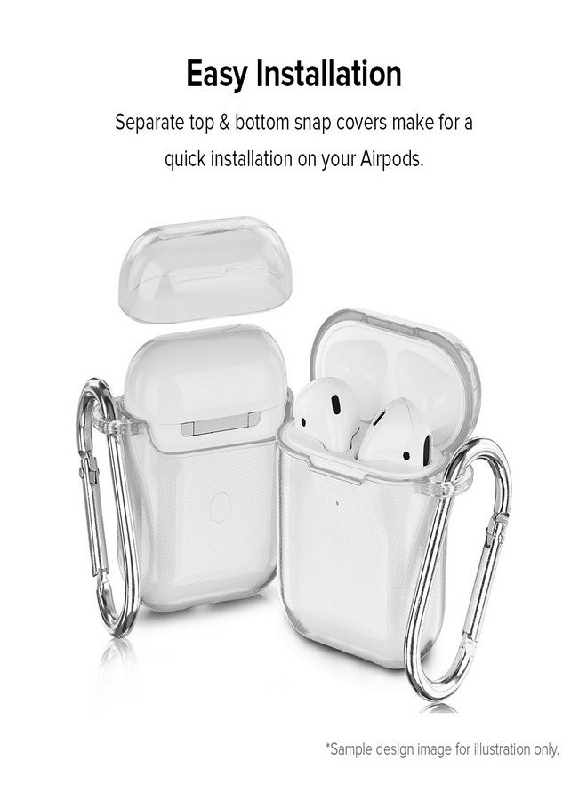 Stylizedd Keep Calm And Eat Printed Case Cover For Apple AirPods 1/2 Multi Color  - Image 4