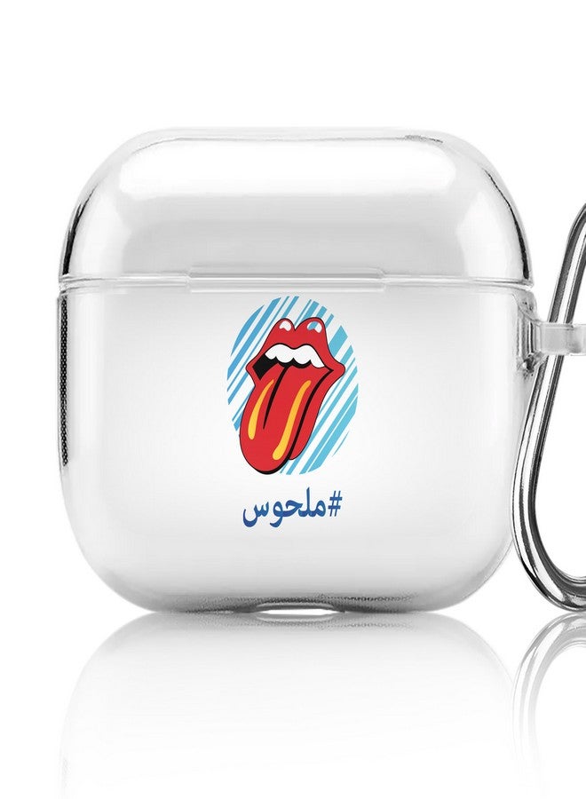 ستايلايزد غطاء حماية من سلسلة كلاسيك مزين بطبعة لسماعة أبل آيربودز برو متعدد الألوان - Image 1