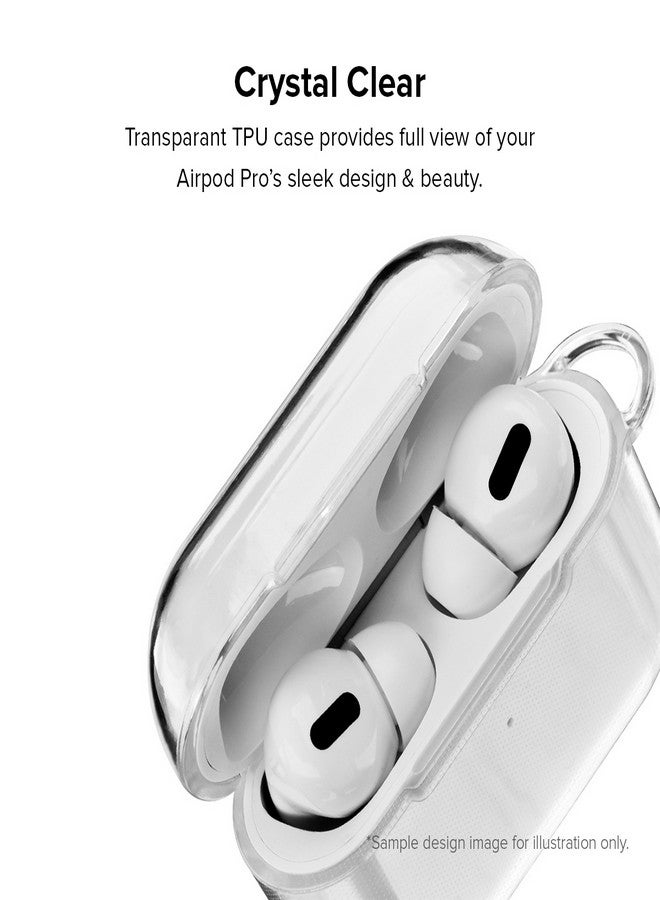 Stylizedd Printed TPU Case Cover For Apple AirPods Pro Multicolour - Image 2