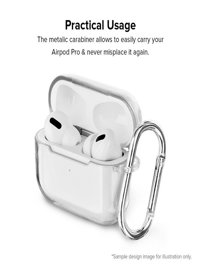 Stylizedd Keep Clam And Eat Printed Case Cover for Apple AirPods Pro Multi Color - Image 4