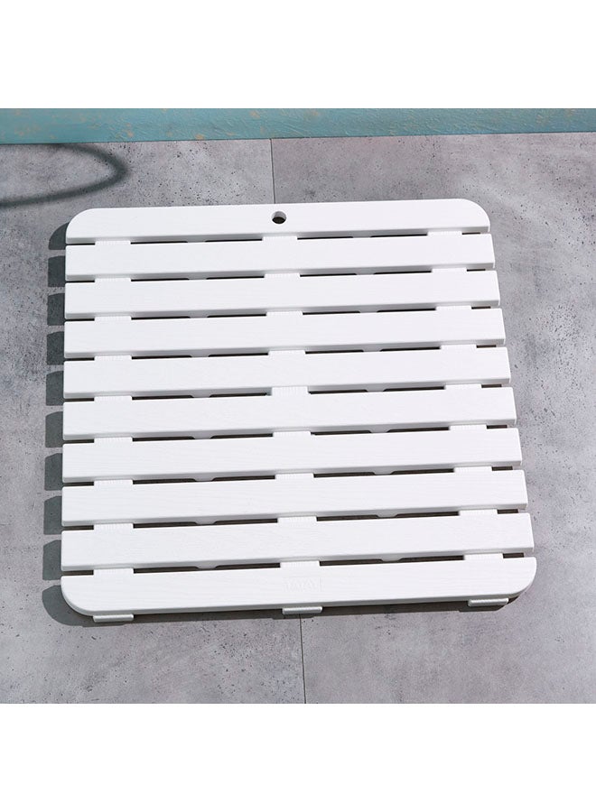 TATAY Shower Platform White 55x2.5x55cm - Image 2