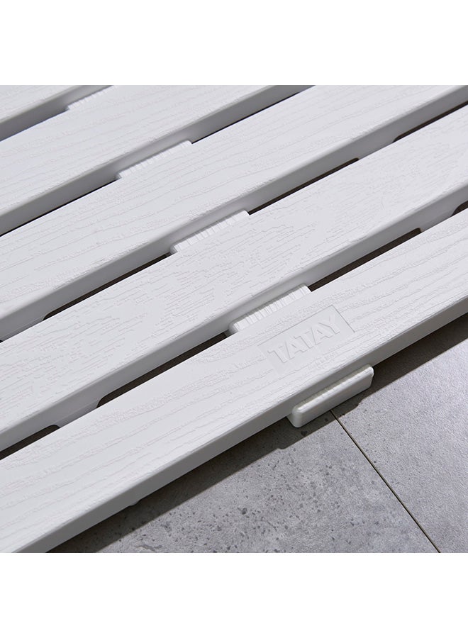 TATAY Shower Platform White 55x2.5x55cm - Image 3