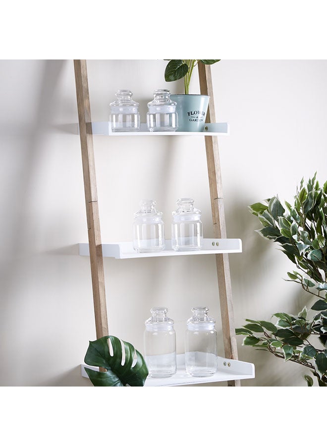 Home Box - Set Of 2 Ocean Pop Jar With Glass Lid Clear 300ml - Image 1