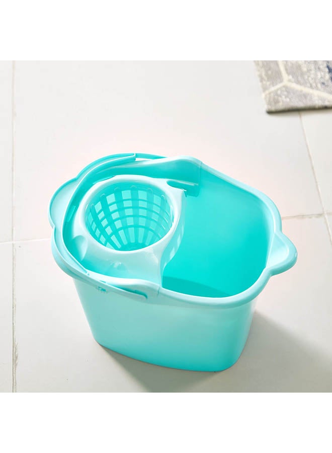 Home Box - Alina Mop Bucket with Wringer Blue - Image 1