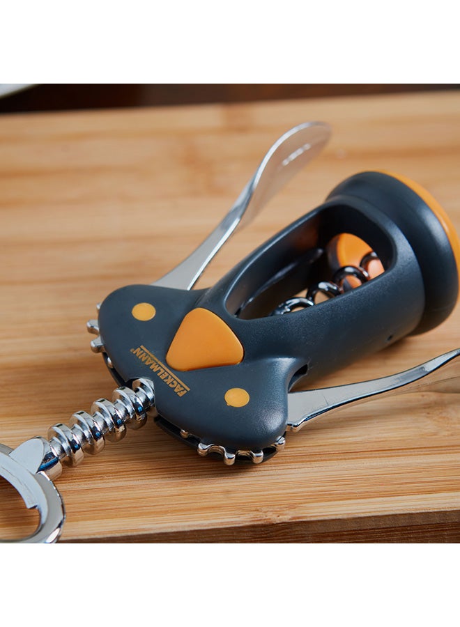 Home Box Metal Corkscrew Black/Silver/Orange - Image 3