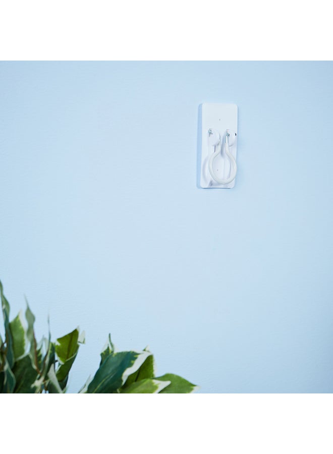 Home Box Plastic Hook White 2.2x5x10cm - Image 5