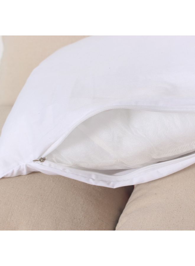 REGAL IN HOUSE Ramadan Kareem Printed Throw Pillow White/Blue 30x50cm  - Image 2