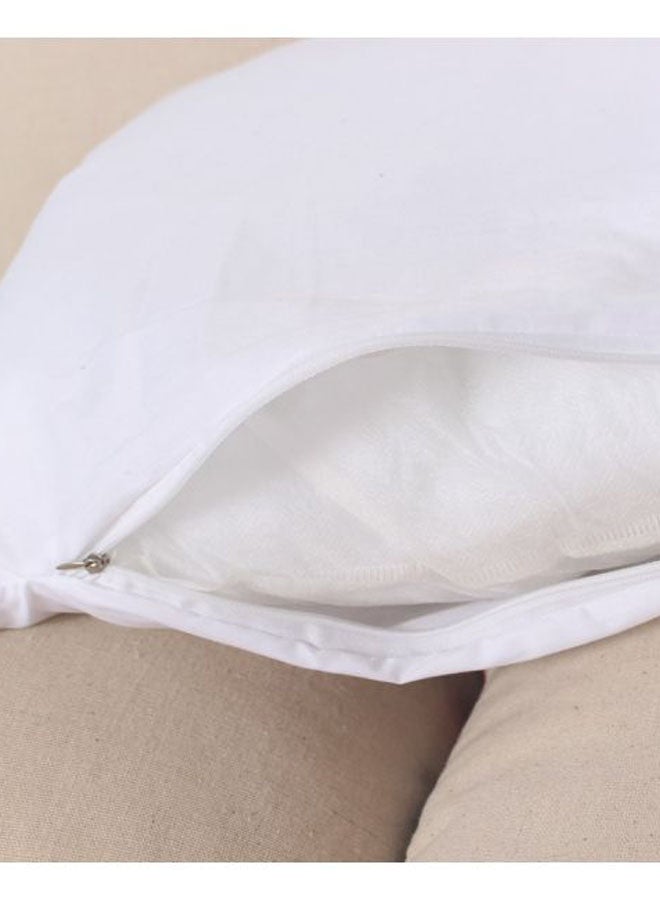 ريغال إن هاوس وسادة زينة مطبوع عليها عبارة "Ramadan Kareem" أبيض/ ذهبي/ أرجواني 50x70سم - Image 2