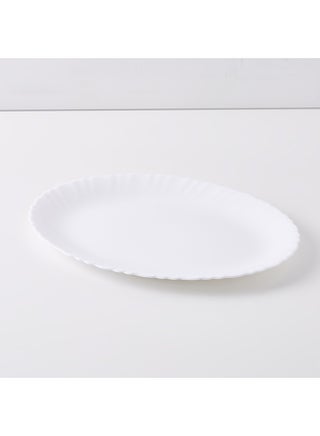 طبق بيضاوي بيرل أبيض 32سم - v1601313390/N40736897A_1