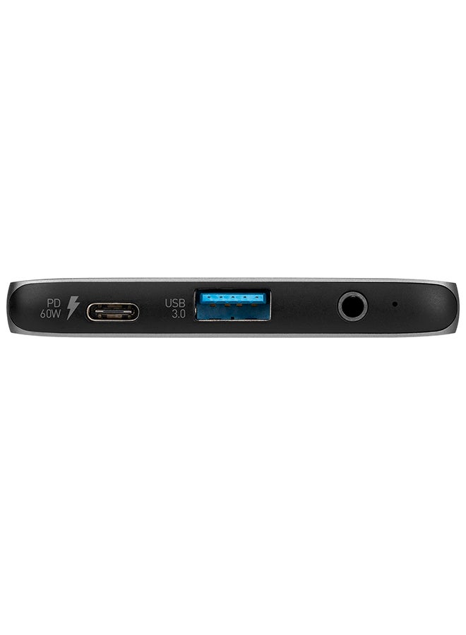 موماكس - موزع ون لينك USB-C 4 في 1 لجهاز آي باد برو وماك بوك رمادي - Image 1