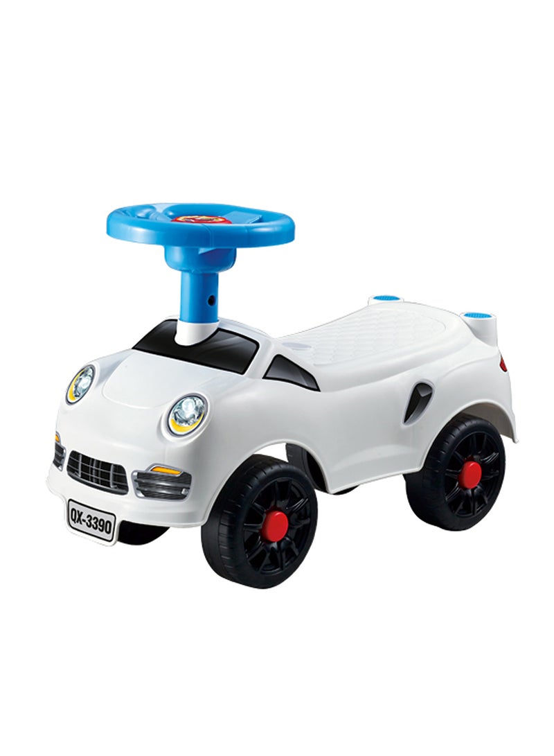 Happy Kids Indoor And Outdoor Ride-On Car- Assorted Baby Toddler Toy, Multicolour, 3390 50x33x21.5cm  - Image 1