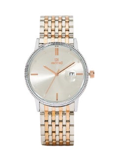 Men's Classic Fashion Wear Analog Watch MJ549 - 42 mm - Dual Tone