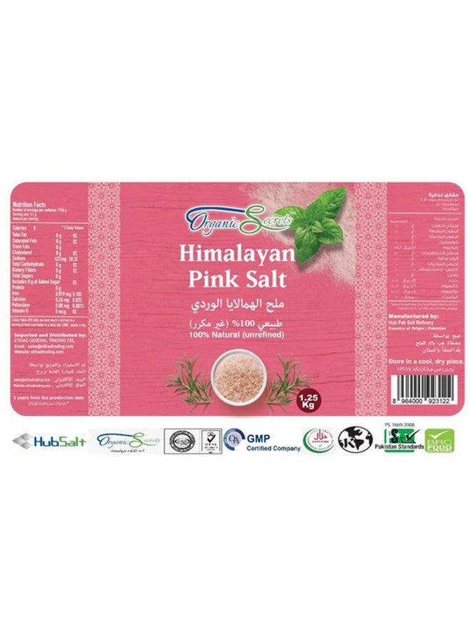 Organic Secrets Himalayan Pink Salt 1.25kg  - Image 3