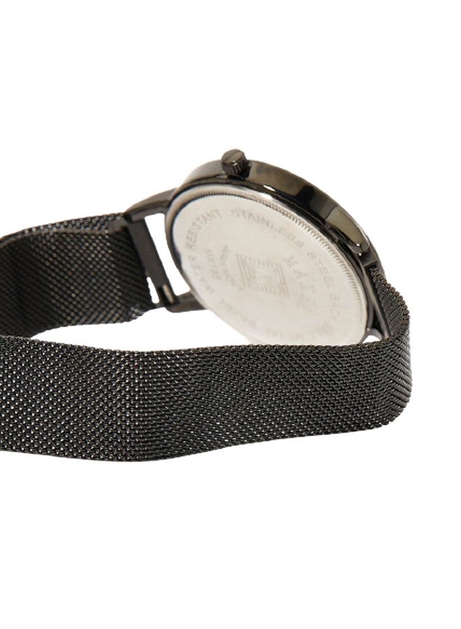 Maxel Men's Magnet Luminous Analog Quartz Watch MX501 - 42 mm - Black - Image 4