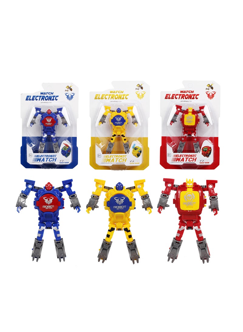 دايد روبوت إلكتروني لساعة ترانسفورم - قد يختلف اللون - Image 2