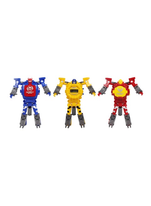 Transform Watch Electronic Robot - Assorted